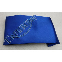Foulard Triumph blu con logo ricamato blu 70x70 art: FOULTRIUMPH02 SPARK