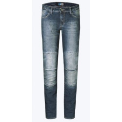 Jeans da moto con protezioni da donna art: 11536KFLRMID PROMOJEANS