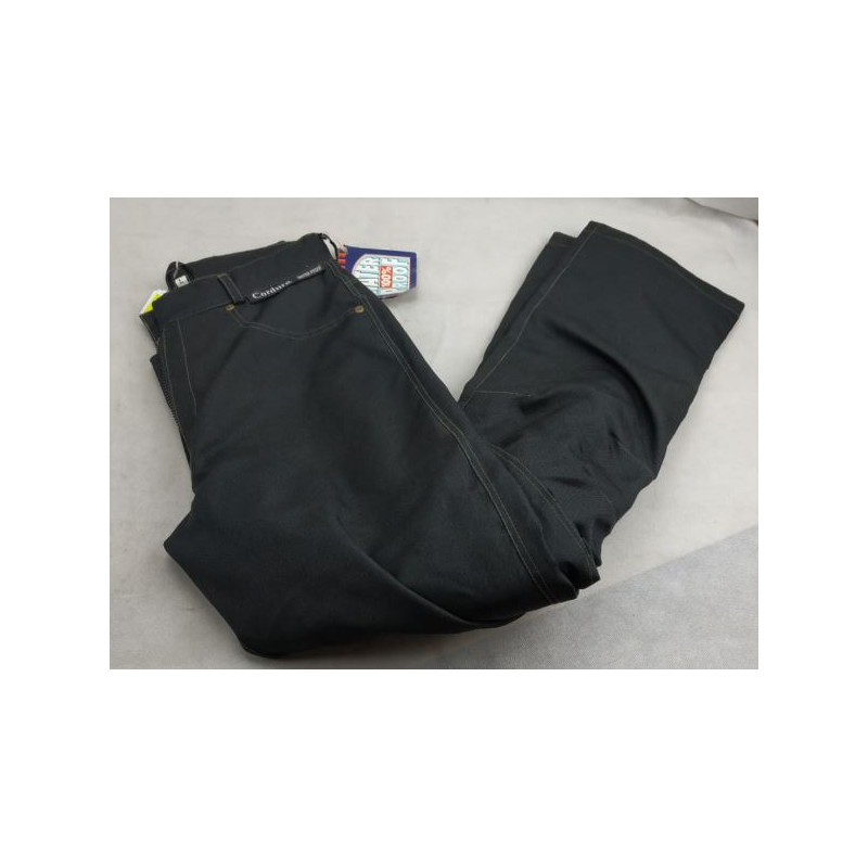 Pantaloni in cordura da moto con protezioni da uomo art: PANTNERI01 AMSA