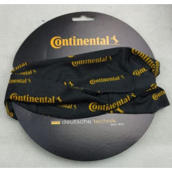 Scaldacollo multifunzione nero con scritta Continental gialla art: 02701250000 CONTINENTAL