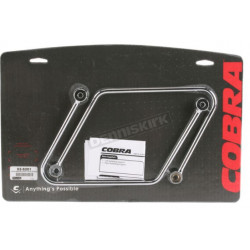 Coppia salvabisacce cromo per moto V-STAR 650 VL SC  1998 2011 Art:026201 SALVA BIS.COBRA