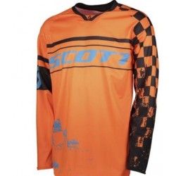 Maglia da cross arancio/nero/blu bimbo art:JERSEY 350 TRACK KIDS SCOTT