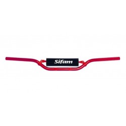 Manubrio  rosso con paracolpi per moto Cross art:GUIMT39 5 SIFAM