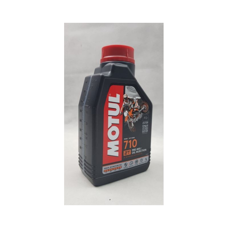 Olio motore 710 2T FD per miscela moto 2t rapp. miscelaz.dal 2% al