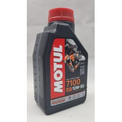 Olio Motore 7100 4T 10W-50 per moto Off-Road e stadali con marmitta catalittica art:104097 MOTUL