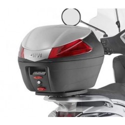 Piastra portapacchi per bauletto Monolock specifica Scooter Piaggio Liberty 50/125/150 I-Get 2016...