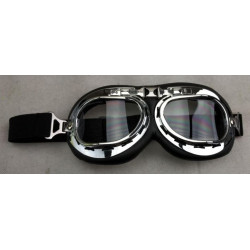 Occhiali a mascherina vintage con lente trasparente per caschi jet art: OCCHIALINERI02 THE BEST