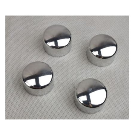 Bulloni scanalati neri Toppers Caps Compatibili con i modelli Compatibili con Harley Davidson XL XR Evolution 1340 Twin Cam Dyna Softail Road King FLH