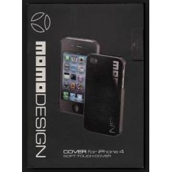 Custodia per Iphone 4 e Iphone 4s rigida art: MOMOHCIPHONE4BK MD