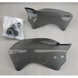 Coppia paramani in plexiglass fume chiaro per scooter Yamaha TMAX 500 art:  PM15FC ISOTTA