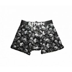 Boxer uomo Ethen mod stampato teschio bianco e nero art:BOXER10 ETHEN