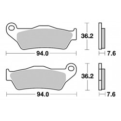 Copp pastiglie freno moto sint ant.post Rif Newfren FD0229 per Aprilia BMV Cagiva Ducati Gilera...