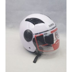 Casco moto jet nero omologato E1 per moto e scooter art:BHR804 JUVENTUS