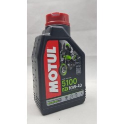 Olio Motore 5100 4T 10W-40 con additivo Estere per moto stradali e off-road art:104066 MOTUL