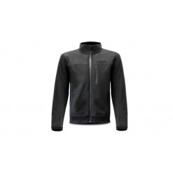 Giubbotto da Moto nero in tessuto Softshell Omologato da uomo art:VESTSH14 SIFAM