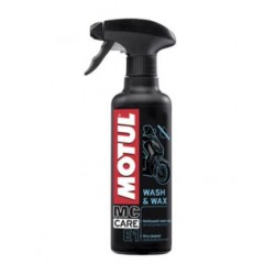 Vaporizzatore detergente a secco con cera Mc Care E1 per carene moto art:102996 MOTUL