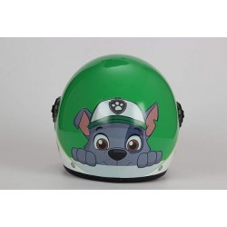 Casco jet Bimbo Rocky Paw Patrol visiera lunga omologato art:713 ROCKY BHR