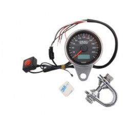 Tachimetro elettronico mini Drag specialties programmabile con odometro/contachilometri art:2210...