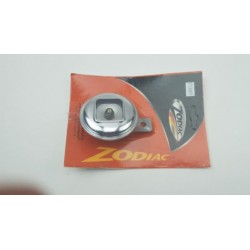 Miniclaxon cromato Zodiac Ø cm 6,3 da 12V per moto custom art:173087 ZODIAC