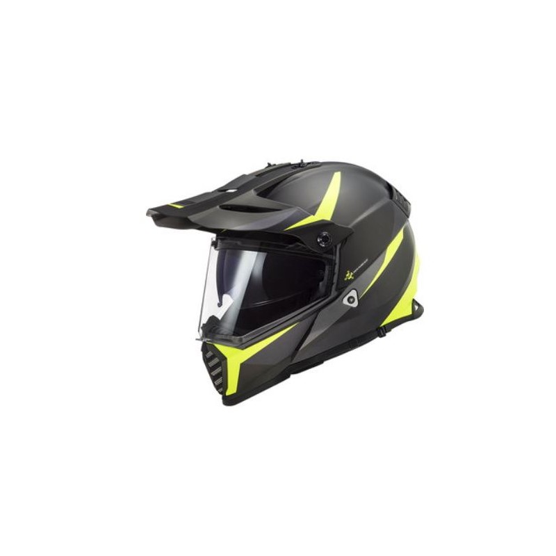 Casco moto deals con occhiali integrati
