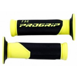 Coppia manopole universali Serie 732 soft touch chiuse  per motocross enduro con Ø manubrio da...