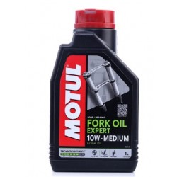 10W- Midium Motul fluido idraulico  per qualsiasi tipo di forcelle , a steli rovesciati o...