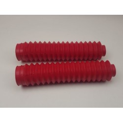 Coppia soffietti Ø 22/46 mm L 320 mm  Rosso Honda XR per forcelle moto art: 232003 CEMOTO