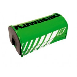 Protezione paracolpi Blackbird con logo Kawasaki per Ø manubrio 28,6 mm Motocross/Motard...