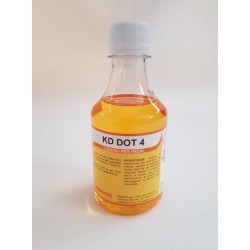 Olio freni KD DOT4 Allegrini per freni a disco ed a tamburo risponde alle specifiche SAE J1703 e...